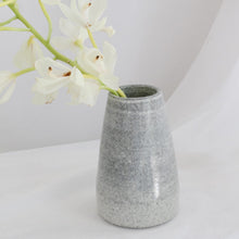 Stone column vase